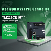 Controlador Lógico Programable PLC TM221CE16T, Serie Modicon M221, Módulo de 16 E/S, Comunicación PROFINET, 24V, Programación PLC