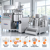 Imberson 300L Homogénéisateur Cosmétique Sous Vide à Cisaillement Élevé pour Production en Lot Pilote