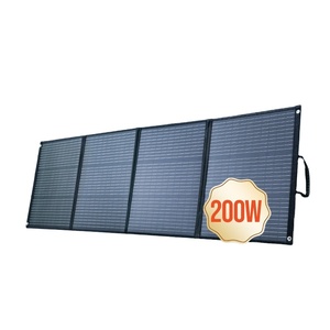 Panneaux solaires photovoltaïques monocristallins pliables portables de camping à haute efficacité bibo China Price, sortie USB 12V 200W - Product Image 1