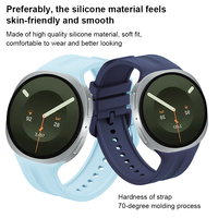 FORWELLENY Bracelet de sport en silicone à libération rapide, design original, pour Samsung Galaxy Watch 9/8/8 Classic