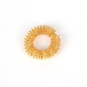 Truyền Thống Trung Quốc Vàng Bạc Ngón Tay Massage Bấm huyệt Vòng Điều Trị Của Nhãn Hiệu Massager Con Lăn Ngón Chân Thư Giãn Ngón Tay Massager Vòng - Product Image 4