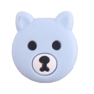 Cartoon <b>Silicone</b> Animal <b>Beads</b> Rabbit Koala Bear Teether Accessories Loose Pink Blue Gray Food-Grade <b>Silicone</b> <b>Beads</b> - Product Image 5