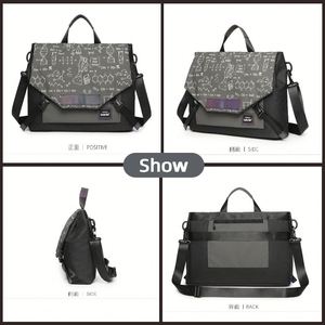 Bolso bandolera para ordenador portátil para mujer, de piel sintética, impermeable, de gran capacidad, para estudiantes, para libros de 13-16 pulgadas - Product Image 2