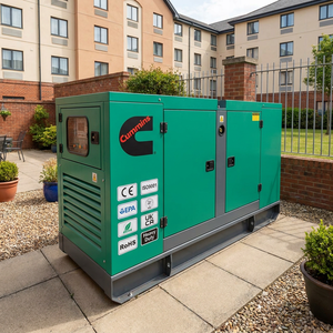 เครื่องกำเนิดไฟฟ้าดีเซลแบบลดเสียงรบกวนสำหรับงานหนัก 35KVA 150KVA  ประหยัดน้ำมัน - Product Image 6