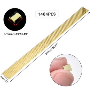 Self-Adhesive Imitation glass Mini Square Mirror <b>Acrylic</b> Mosaic Tiles Stickers Bathroom DIY Party Handmade Craft Home Decoration - Product Image 5