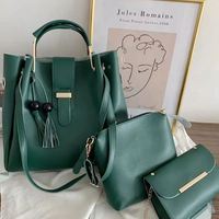 Set Tas Tangan dan Dompet Wanita Tanpa Pilihan Warna, Tas Selempang dan Dompet Custom