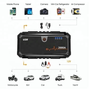 <span class=keywords><strong>Avviatore</strong></span> di <span class=keywords><strong>Emergenza</strong></span> Portatile OEM 3in1 da 16000mAh, Caricabatterie per Auto ad Alta Potenza, Batteria agli Ioni di Litio con Picco di 2000A, <span class=keywords><strong>Booster</strong></span> di <span class=keywords><strong>Emergenza</strong></span> 1000A - Product Image 4