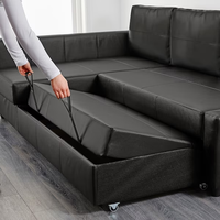 Canapé-lit d'angle inclinable extensible en tissu de luxe moderne de style italien pour l'appartement et la chambre à coucher de l'hôtel
