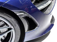Kits de carrosserie en fibre de carbone sèche style OEM avec aérations latérales de pare-chocs pour McLaren 720S