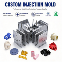Produits de moulage par injection plastique sur mesure, pièces en ABS, service de moulage par injection plastique, préformes, outillage