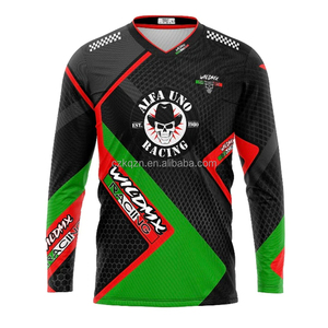 Maillots de cyclisme Wildmx OEM ODM légers, respirants, à manches longues, combinaison de course à séchage rapide, vêtements de sport d'extérieur à séchage rapide - Product Image 5