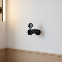 Prise électrique industrielle standard européenne en caoutchouc, étanche à la poussière, IP44/54, 250V 16A, connecteur d'alimentation extérieur Schuko, CE
