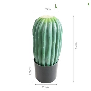 Plantes Décoratives d'Extérieur 2026 : Nouveaux Poteaux de Clôture Tropicaux Artificiels, <span class=keywords><strong>Cactus</strong></span> et Plantes Falses Économiques - Product Image 3