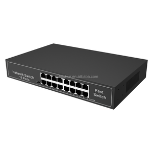 ขายตรงจากโรงงาน สวิตช์เครือข่าย Megabit 16 พอร์ต สวิตช์อีเธอร์เน็ต 16*10/100/1000Mbps - Product Image 1
