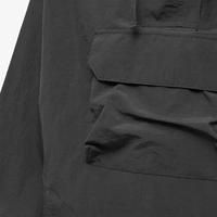 Veste anorak légère et imperméable Softshell en nylon noir pour hommes