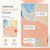 Peinture à l'huile abstraite murale, peinte à la main, grande taille personnalisée, livraison directe de l'atelier de peinture
