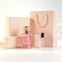 Flacons de parfum en verre vides de luxe personnalisables en différentes couleurs, 30 ml, 50 ml, 100 ml, avec boîte