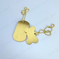 Collar con Placa de Identificación de Acero Inoxidable con Nombre de Perro y Código QR, Impresión de Serigrafía con Logotipo Personalizado, para Regalo Promocional