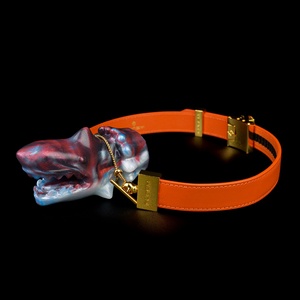 FUNSM Mordaza con forma de boca de tiburón Megadent, Mordaza de monstruo, Tapón bucal, Juego de fantasía BDSM, Bondage, Coqueteo, Juguetes sexuales para parejas - Product Image 2