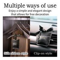 Désodorisants de voiture Carmate : Sachets suspendus légers et compacts, parfum de luxe pour voiture, clip de ventilation, parfum solide désodorisant