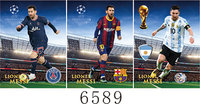 Posters 3d tueur de démons dragon ball marvel japon cartoon impression lenticulares 3d anime movie one piece Messi ronaldo poster