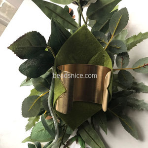 Beadsnice ottone semplice coppia artistica retrò non cadendo all'ingrosso gioielli europei e americani accessori per gioielli - Product Image 4