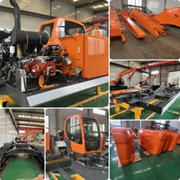 Excavatrice sur chenilles lourde Doosan DX225 de 23 tonnes avec moteur Cummins et pompe Kawasaki, certifiée CE ISO, pour travaux de terrassement