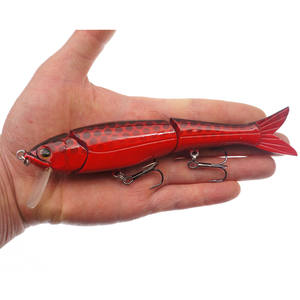 3 Play <span class=keywords><strong>Hunter</strong></span> 150mm 28G Appât dur en plastique articulé Obese Joint <span class=keywords><strong>Hunter</strong></span> Multi-jointed Fishing Lure Jerk Bait Swimbait - Product Image 5