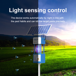 Equipo Insecticida Inalámbrico con Energía Solar y Cálculo del Número de Insectos Eliminados - Product Image 2
