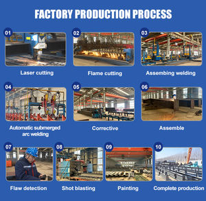 Structures en acier minimalistes industrielles et commerciales pour les bâtiments de bureaux, les hôpitaux et les écoles - Prix de gros bas - Garantie de 5 ans - Product Image 5