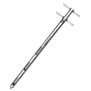 Polvo de granos de acero inoxidable 304/gránulo de arena cemento trigo arroz frijol muestreador/sonda de muestreo sólido - Product Image 4