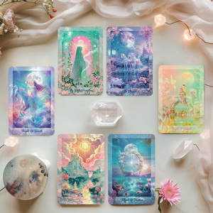 Cartes de <span class=keywords><strong>Tarot</strong></span> Deck Cartes de <span class=keywords><strong>Tarot</strong></span> Orcale féminines en gros - Product Image 4