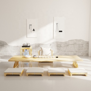 Modern Solid Wood <strong>Corner</strong> <strong>Console</strong> <strong>Table</strong> Foldable Convertible Living Room Furniture for Villa Apartment Home Use - Product Image 1