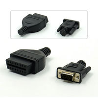 Lecteur de code de diagnostic OBD2 HDS HIM V3.104.24 avec double carte pour adaptateur Honda HDS avec câble USB RS232