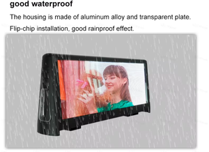 Panneau LED numérique haute définition P5 couleur pleine, étanche IP65, Android 11, affichage publicitaire pour taxi, centre commercial, animation SDK - Product Image 4