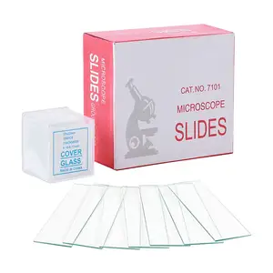 Glas microscoop frosted end slides