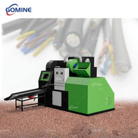 Industrielle Kupfer-Aluminium-Kabel-Recycling-Zerkleinerungs- und Trennanlage Kupferdraht-Granuliermaschine Kupferkabel-Granulator