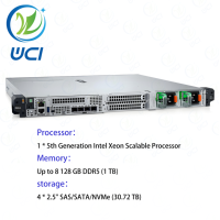 Serveur en rack Dells PowerEdge XR5610 Edge 1U pour les applications de stockage de données Internet et informatiques