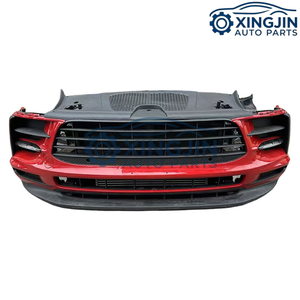 <span class=keywords><strong>Pour</strong></span> le Porsche Macan 95B, le modèle le plus vendu, est livré avec un pare-chocs complet, une calandre, un ventilateur de radiateur, des phares à LED et un kit carrosserie avant. - Product Image 3