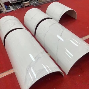YDSTONE artificielle grande <span class=keywords><strong>dalle</strong></span> de porcelaine de placage Flexible flexion thermique <span class=keywords><strong>dalle</strong></span> de pierre frittée en marbre incurvé - Product Image 5