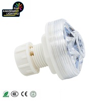 Meilleures ventes : Projecteurs LED RGB SMD5050 étanches IP65, 24V CA, fonctionnement automatique, 6 points, CRI80, pour applications décoratives en parcs à thème