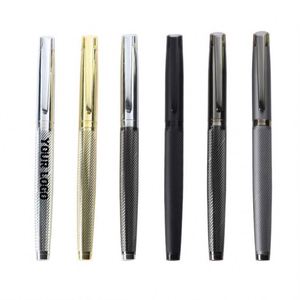 2026 Wholesale New Luxury Promo Business <b>Metal</b> Gift Gel Ball <b>Roller</b> Pen With Logo Custom Promotional Gifts - Product Image 1
