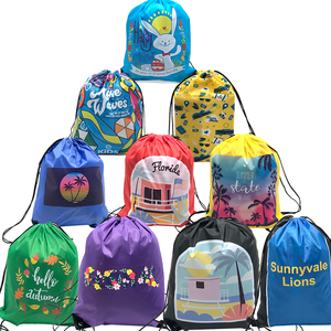High Quality Polyester Drawstring Bag Sports Promotional Drawstring Bags 210D Drawstring Bag