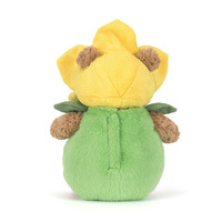 Peluches JC : Ours Bartholomew en tenue de narcisse – Adorables jouets en peluche, parfaites pour un cadeau