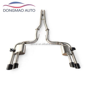 ท่อไอเสีย Catback สำหรับ <span class=keywords><strong>Ford</strong></span> <span class=keywords><strong>Mustang</strong></span> <span class=keywords><strong>GT</strong></span> <span class=keywords><strong>5.0</strong></span> <span class=keywords><strong>V8</strong></span> ปี 2014-2020  วัสดุ SS304 พร้อมวาล์วควบคุมเสียงแบบสปอร์ต  ระบบวาล์วสองตัว พร้อมรีโมท - Product Image 1