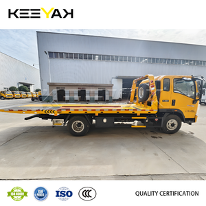 Camion de remorquage à plateau Howo Chine 4x2 pour assistance routière, 6 tonnes, avec treuil hydraulique, de bonne qualité, camions de transport diesel - Product Image 6