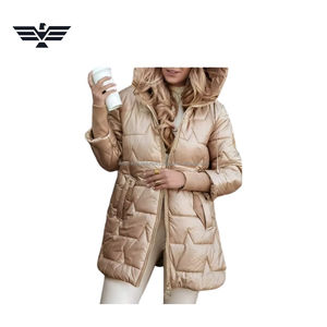 Chaqueta Acolchada Estilo Blazer para Mujer EMPIRE TREND WEARS, Transpirable, con Botones y Cuello, Relleno 100% Poliéster, Nylon, Otoño - Product Image 6