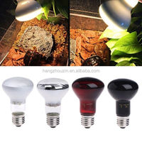 Lampe chauffante infrarouge R63 R80 25W-100W, ampoule infrarouge réfléchissante pour reptiles, lampe chauffante de nuit rouge pour tortue, poulailler