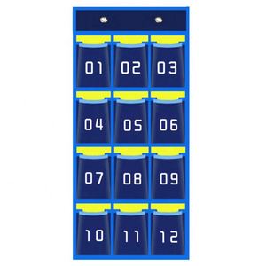 Organizador de Aula con 36 Bolsillos Numerados, Bolsa de Almacenamiento para Colgar en la Pared o Puerta, Porta Celulares - Product Image 6