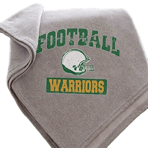 Hot Sales Customized Poly Cotton Sweatshirt Fleece <b>Blankets</b> - Product Image 1
